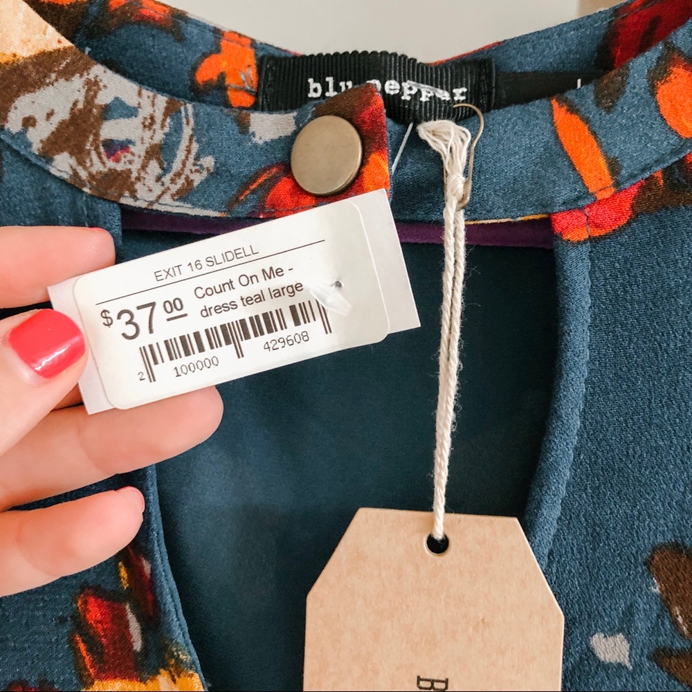 Blu Pepper Dress - Picture 3 of 3